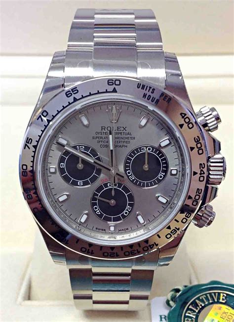 Rolex Daytona Witgoud horloges 